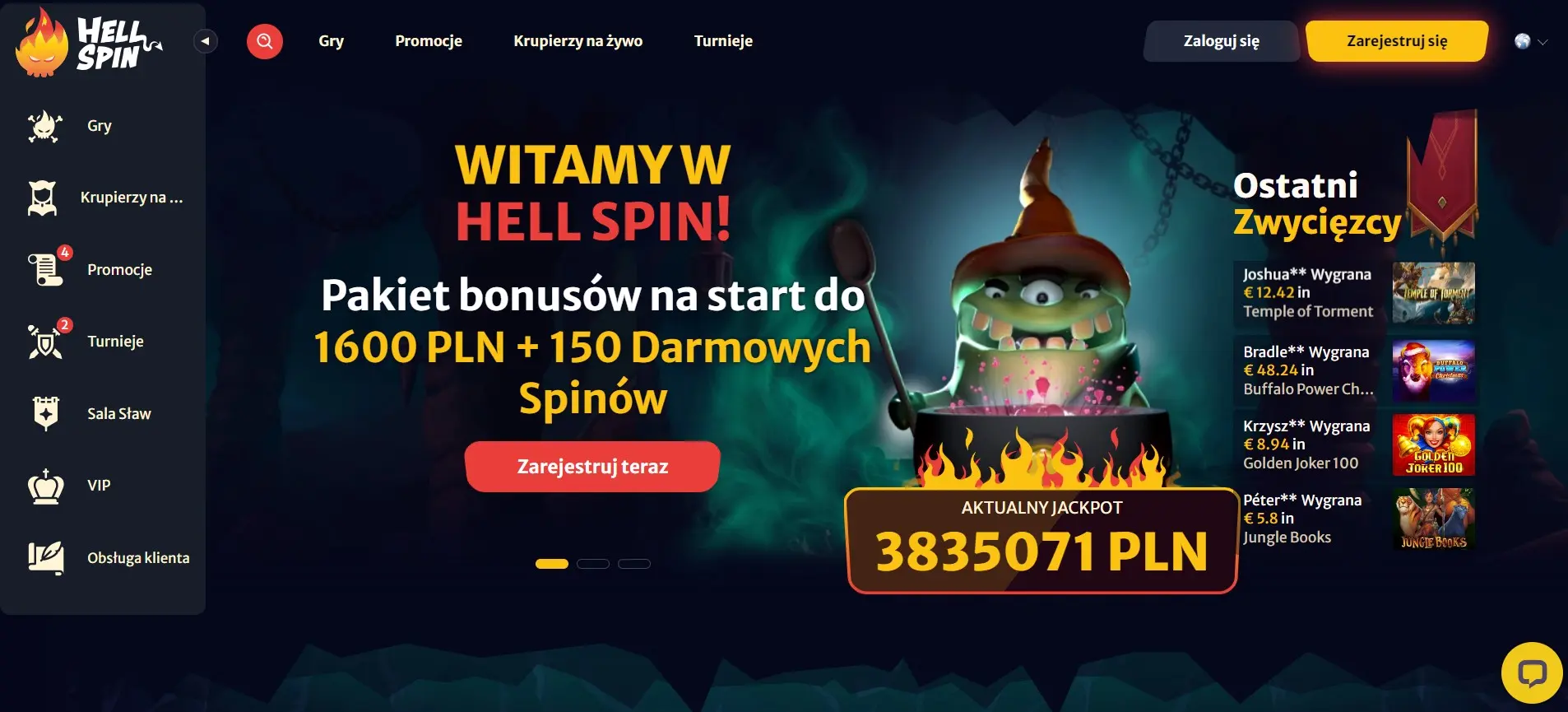 Kasyno online HellSpin