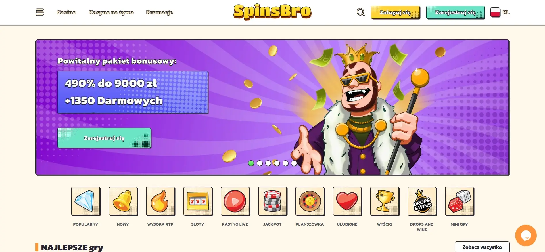 Kasyno online SpinsBro