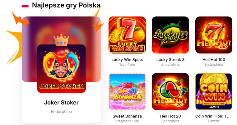 Hit N Spin Najlepsze Gry w Polsce Hit N Spin Najlepsze Gry