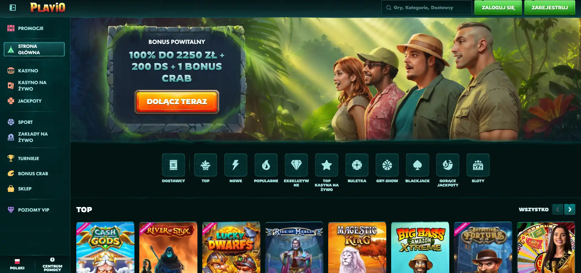 Kasyno online Playio