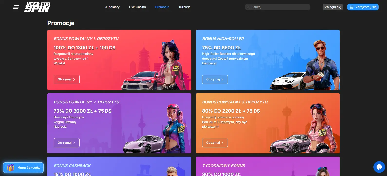 NeedForSpin Promocje