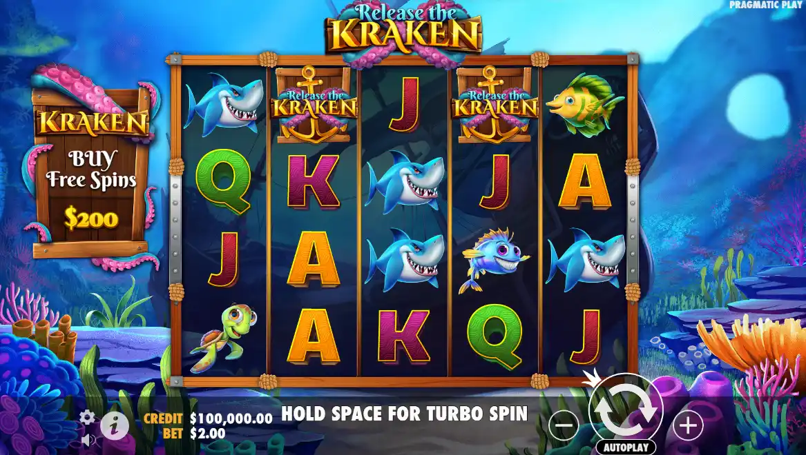 Tematyka gry opiera się na morskim otoczeniu, a jej charakterystyczne rozszerzające się symbole dzikie dodają emocji przy mnożniku x10,000. Gra Release the Kraken
