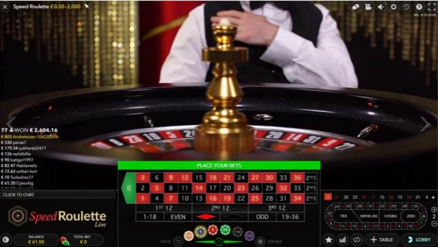Speed Roulette Speed Roulette