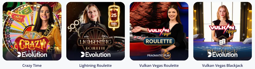 Vulkan Vegas kasyno na żywo Vulkan kasyno na żywo